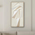 Delta, Paper Art, H120xW60xD4,5cm, Beige